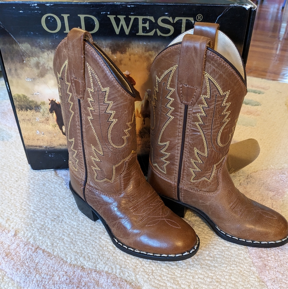 Toddler Cowboy cowgirl boots 9.5 Old West